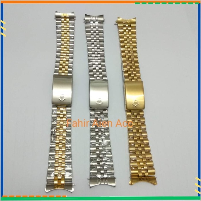 TALI JAM RANTAI 20MM STRAP STAINLESS - Silver