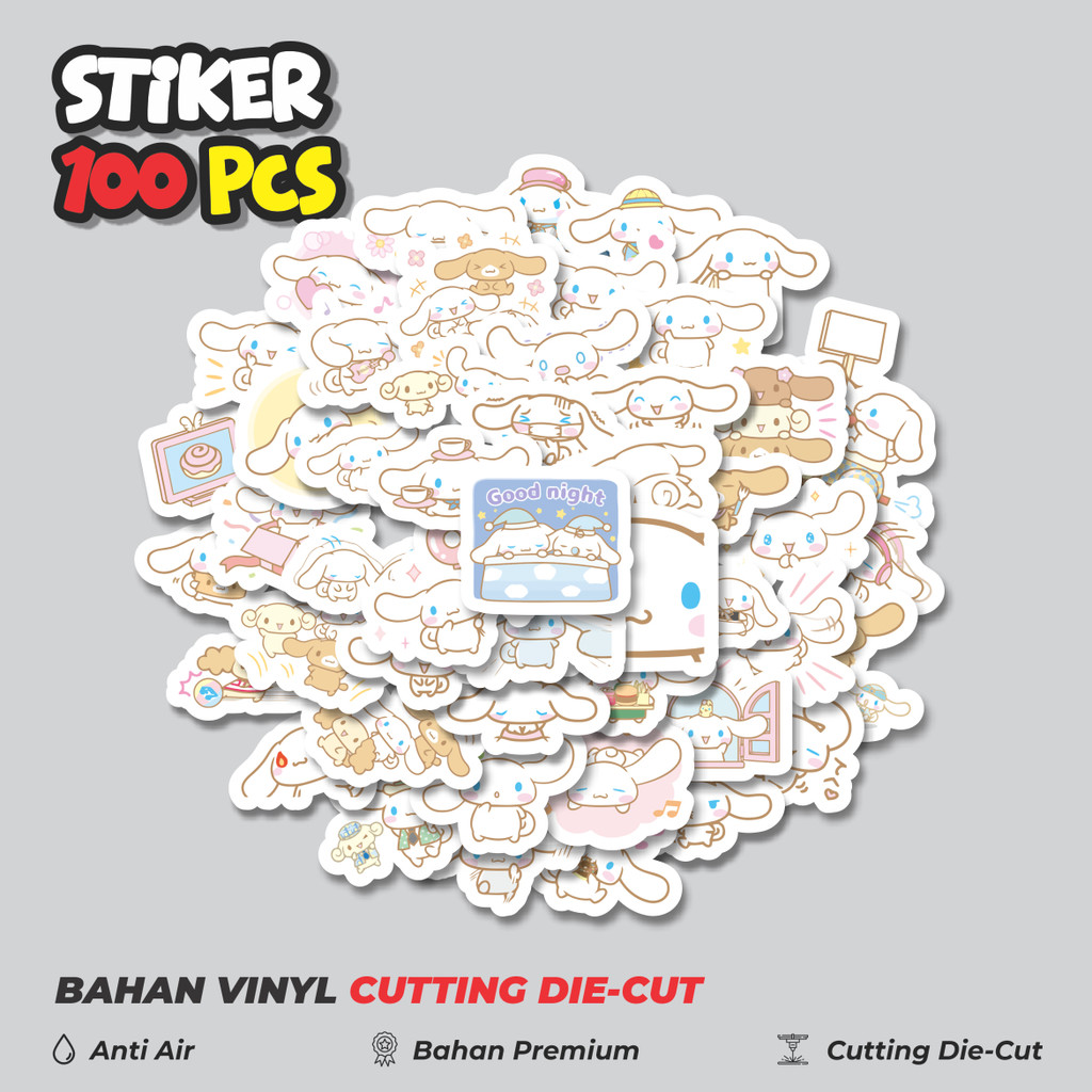 

Terbaru! 50 pcs Stiker Kartun Cinamonroll Versi 3 Dekorasi Lucu Kreatif untuk Notebook, Skateboard, HP