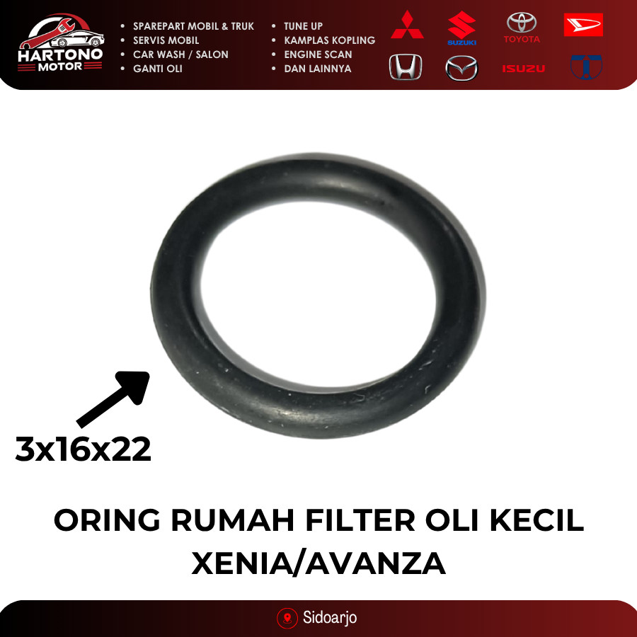 ORING O RING RUMAH FILTER OLI KECIL XENIA / AVANZA JEPANG