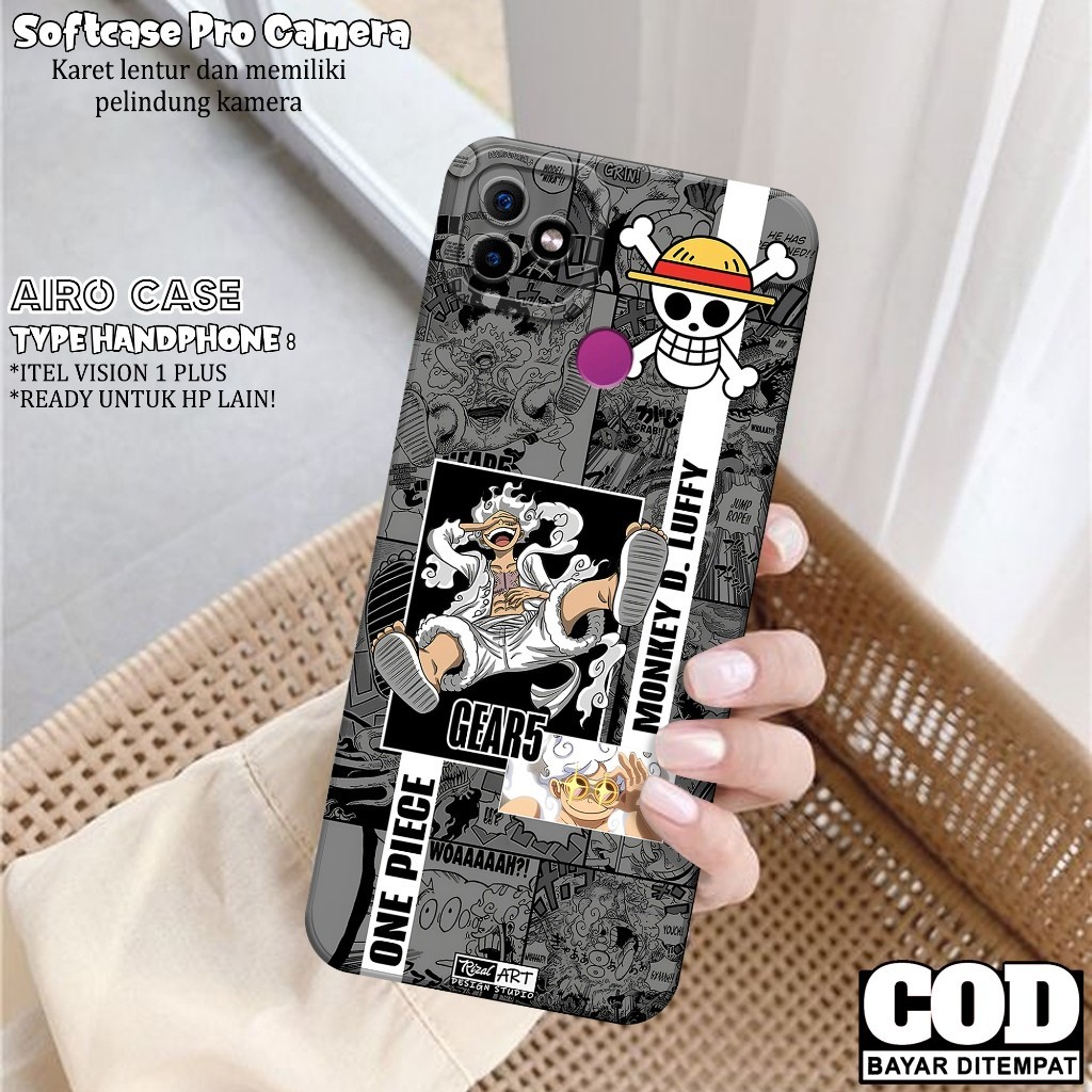 Softcase ITEL VISION 1 PLUS Terbaru Case ITEL VISION 1 PLUS Fashion Case ANIME Casing ITEL VISION 1 