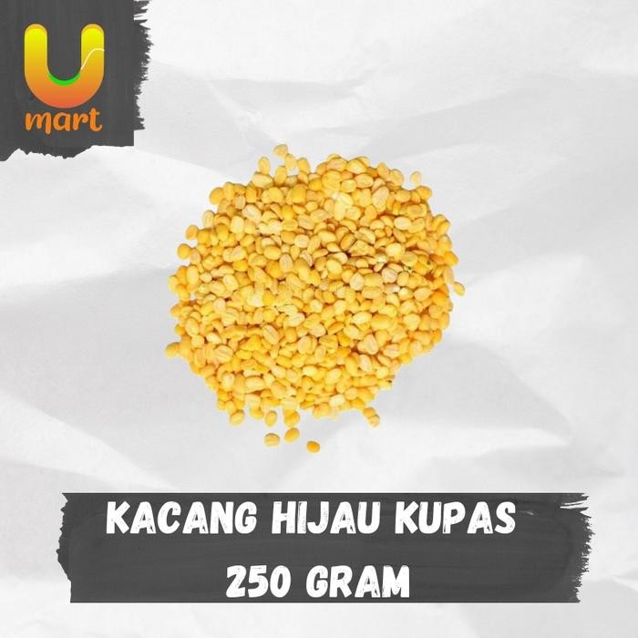 

Kacang Hijau Kupas 250 gram