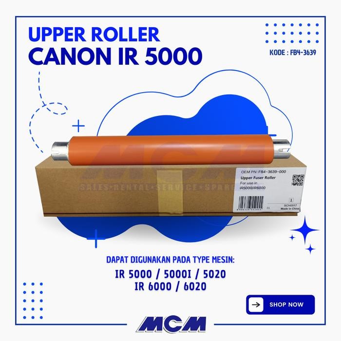

UPPER ROLLER CANON IR 5000 PREMIUM RED garansi