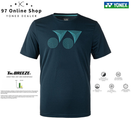 T-Shirt YONEX / Kaos Badminton / Baju Badminton YONEX 1862 LOGO SPESIAL EDITION - 2021|100% Original