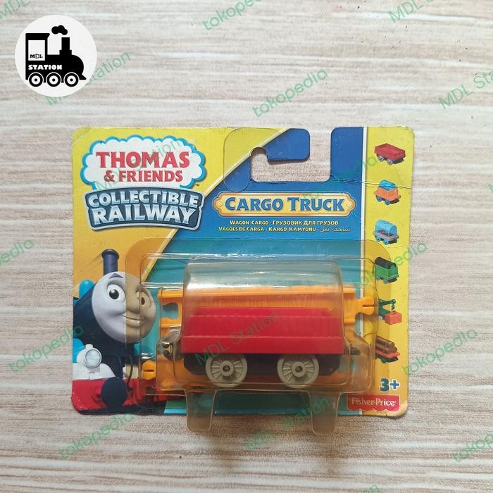 XCMH Thomas and Friends Cargo Truck - Red Wagon + Single Track