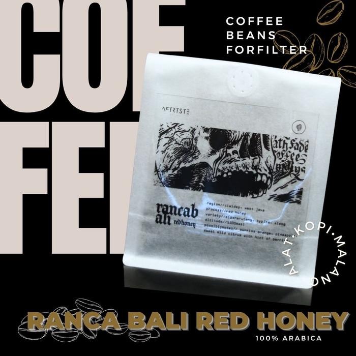 

Single Origin Roast Beans Arabica RANCABALI RED HONEY 200 gr - Biji