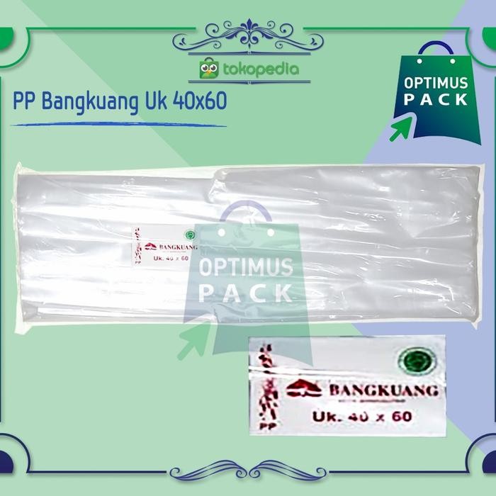 Kantong Plastik PP Bening BANGKUANG 10X15 @ 25 Kg - KOI - Merk BANGKUANG