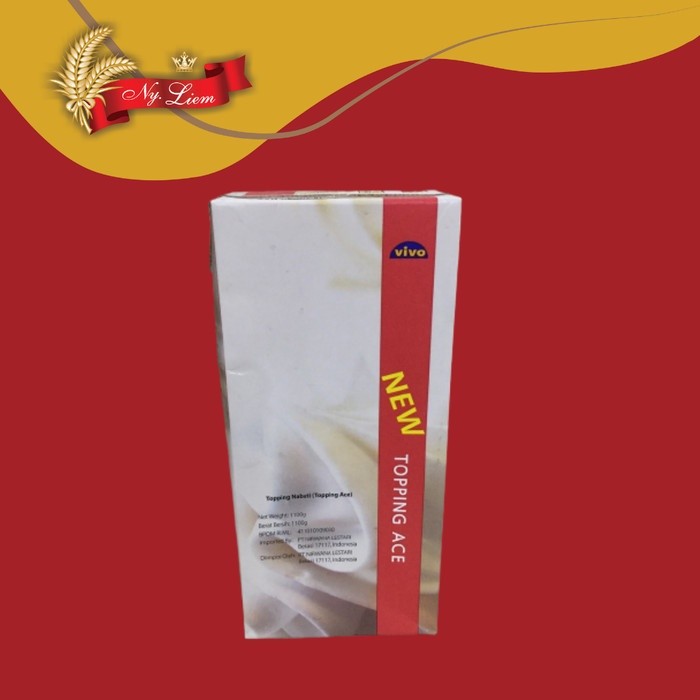 

VIVO Topping Ace / Whipping Cream Nabati / Non Dairy 1100 gr (GOJEK) murah