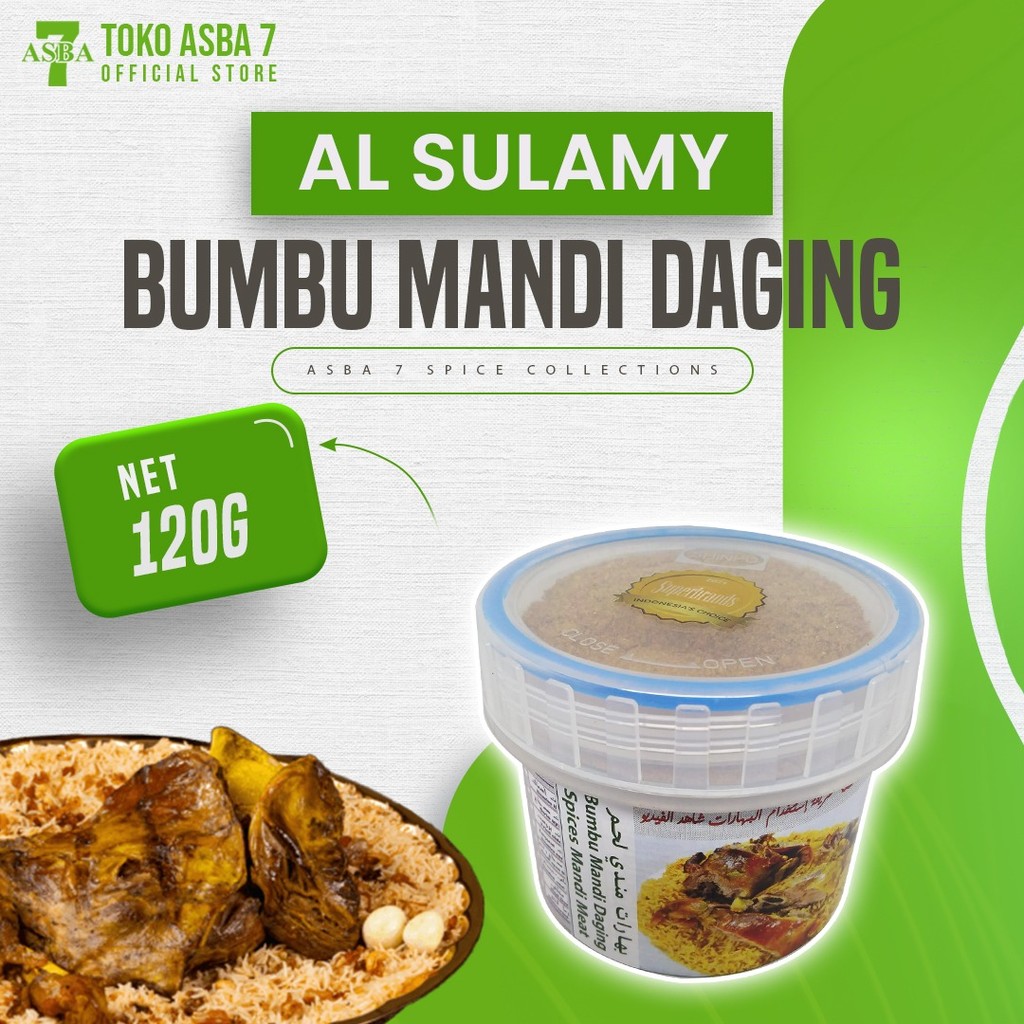 

AL SULAMY BUMBU MANDI DAGING 120G