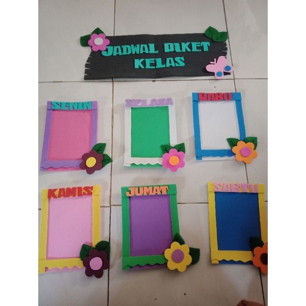 HIASAN DINDING KELAS#JADWAL PIKET KELAS
