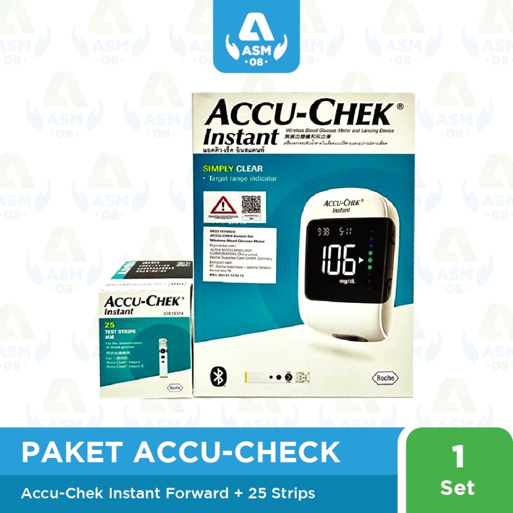 ACCU CHEK INSTANT METER+25 STRIP INSTANT