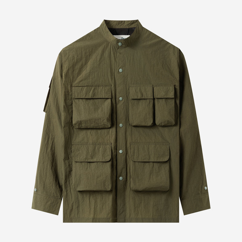 DUHA Baju Koko Lengan Panjang - Waiz - Olive