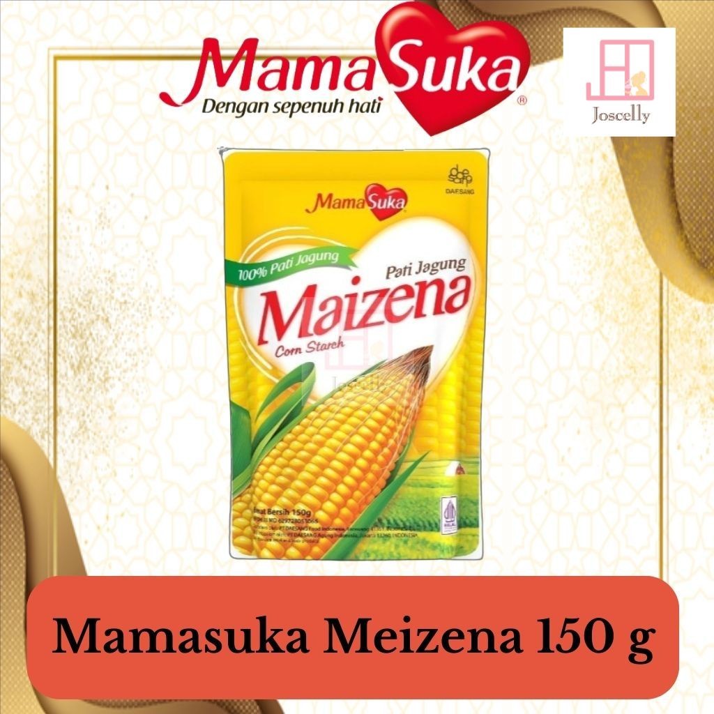 

JOSCELLY.ID MAMASUKA Tepung Maizena 150 gr (100% Pati Jagung)
