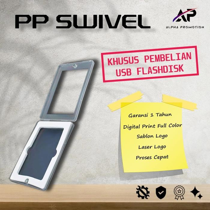 

Packaging PP Case Kartu - Souvenir USB