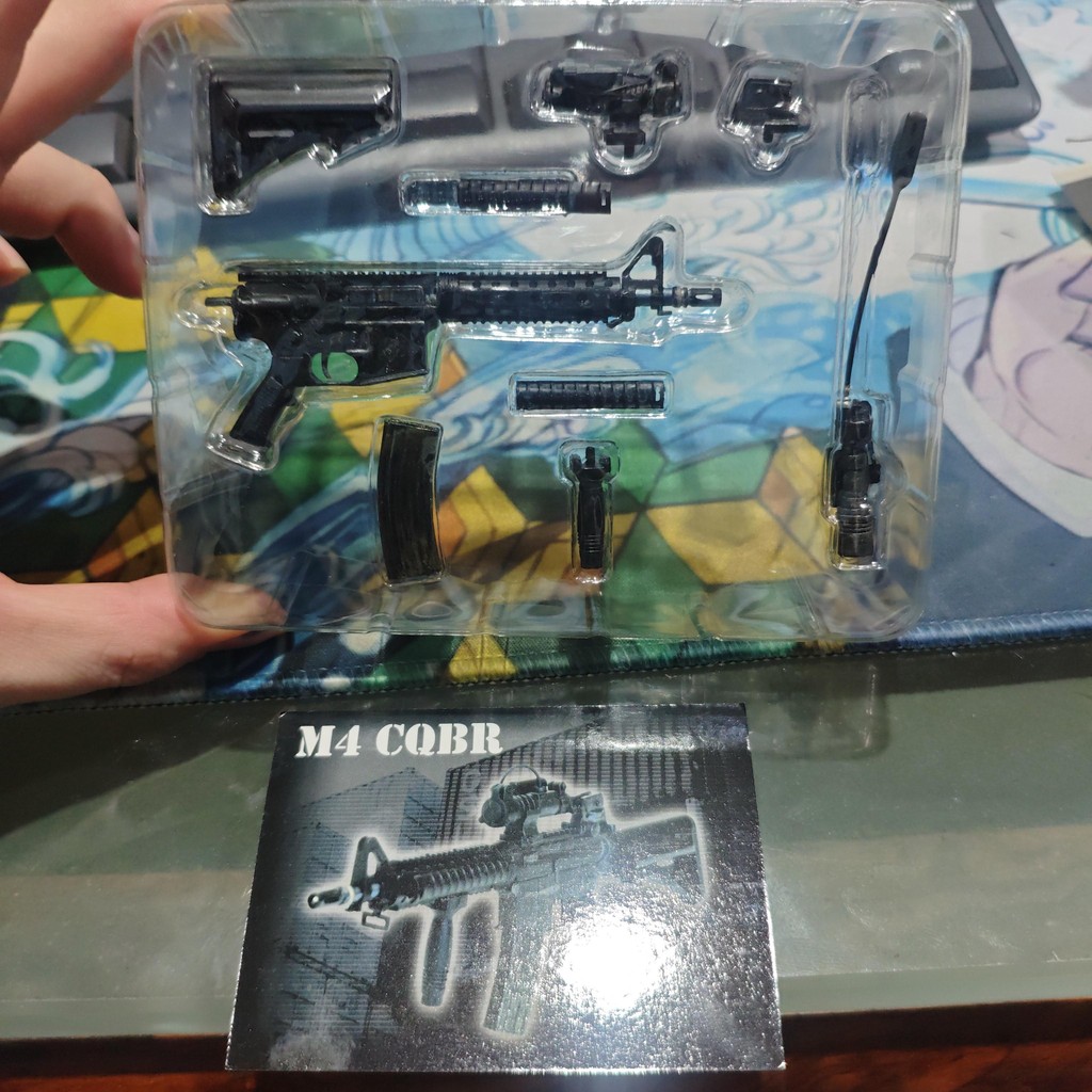 1/6 weapon m4 CQBR kitbash for figure 1/6