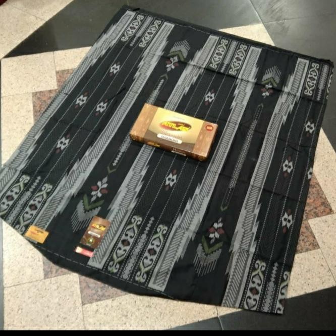 SARUNG ATLAS IDAMAN HARMONI - Hitam