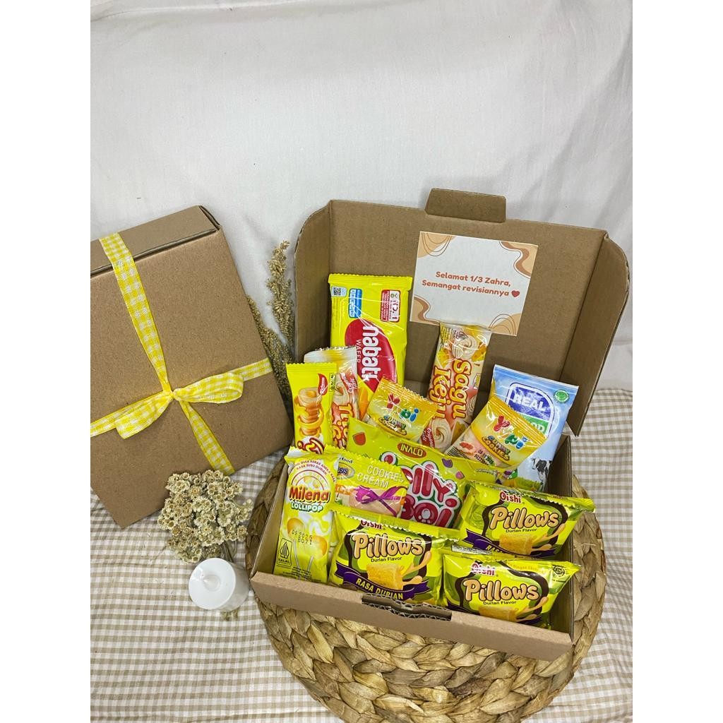 

Box gift box snack mini gift mini snack hampers TERMURAH