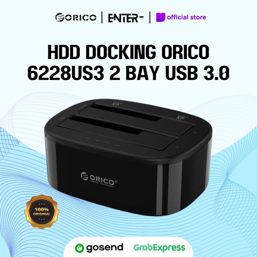 HDD Docking Orico 6228US3 2 Bay USB 3.0