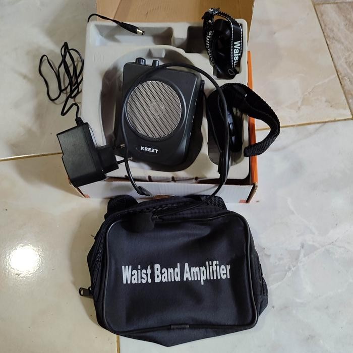 Waist band Amplifier krezt hdt 3802 speaker pinggang