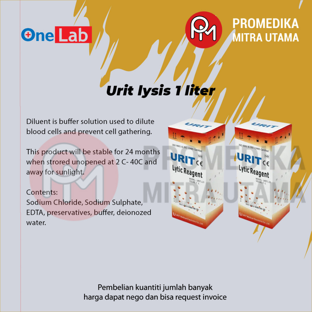

Urit lysis 1 liter