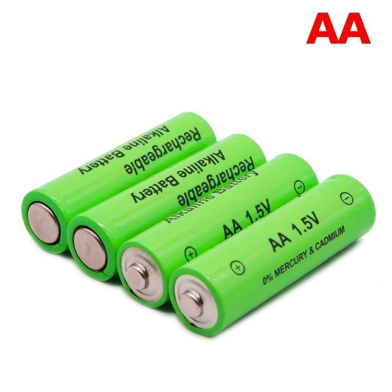 Mutiaradstore Baterai Cas Litium Aa Battery 1.5V 100% Label 3800 Mah Baterai Isi Ulang Aa 1.5V