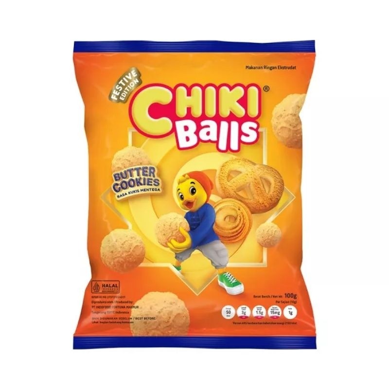 

Chiki balls BUTTER COOKIES 55 gram - ARM