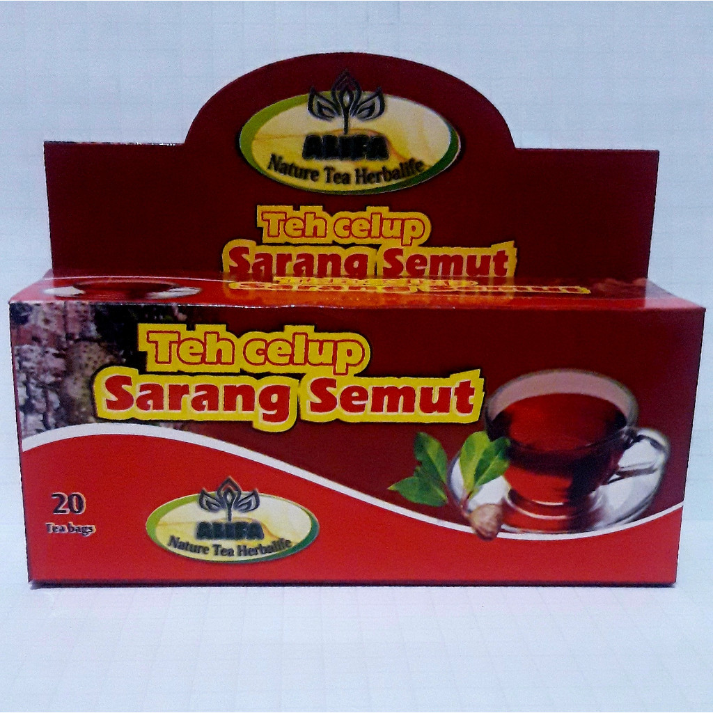 

( BISA COD ) TEH SARANG SEMUT – isi 20 kantong celup | untuk membantu memelihara kesehatan sel tubuh original ALIFA 100%