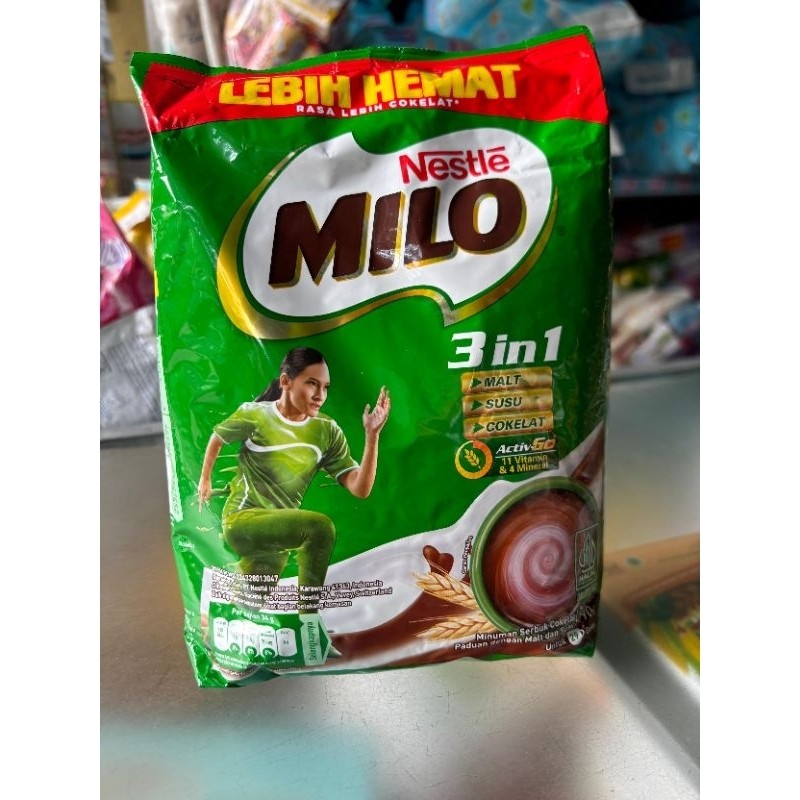 

Milo 3 In 1 Ukuran 990g Exp Desember 2025