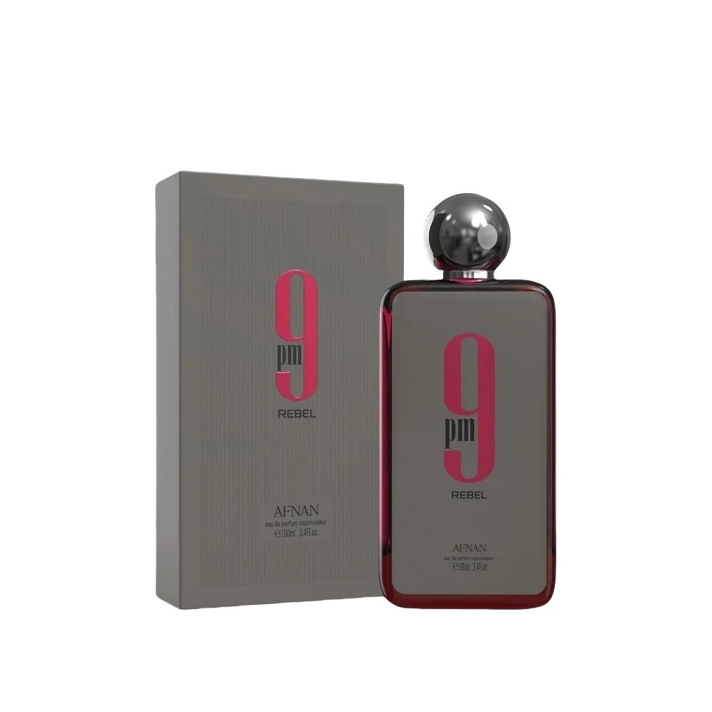 Afnan 9 PM Rebel EDP 100ML,Afnan Parfum, Afnan Unisex EDP Parfum, Parfum Pria