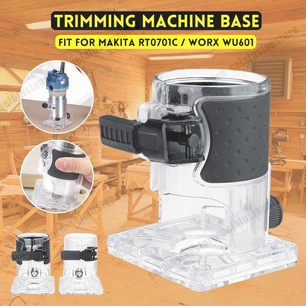 ID TRIMMER MACHINE BASE/BARU GELAS PROFIL ELECTRIC TRIMMER MACHINE BASE POWER TOOL MIKA MESIN PROFIL