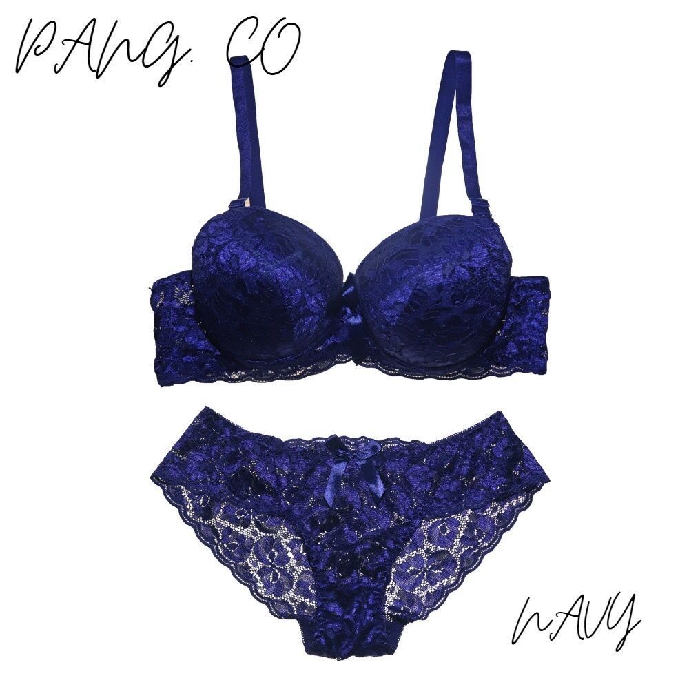 COD Cuci Gudang Bra set BH + CD Berkawat Motif Cantik Kualitas Import Murah