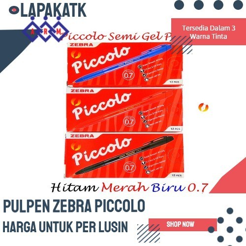 

ZEBRA PULPEN BALLPOINT PICCOLO (LUSIN) + Best Seller
