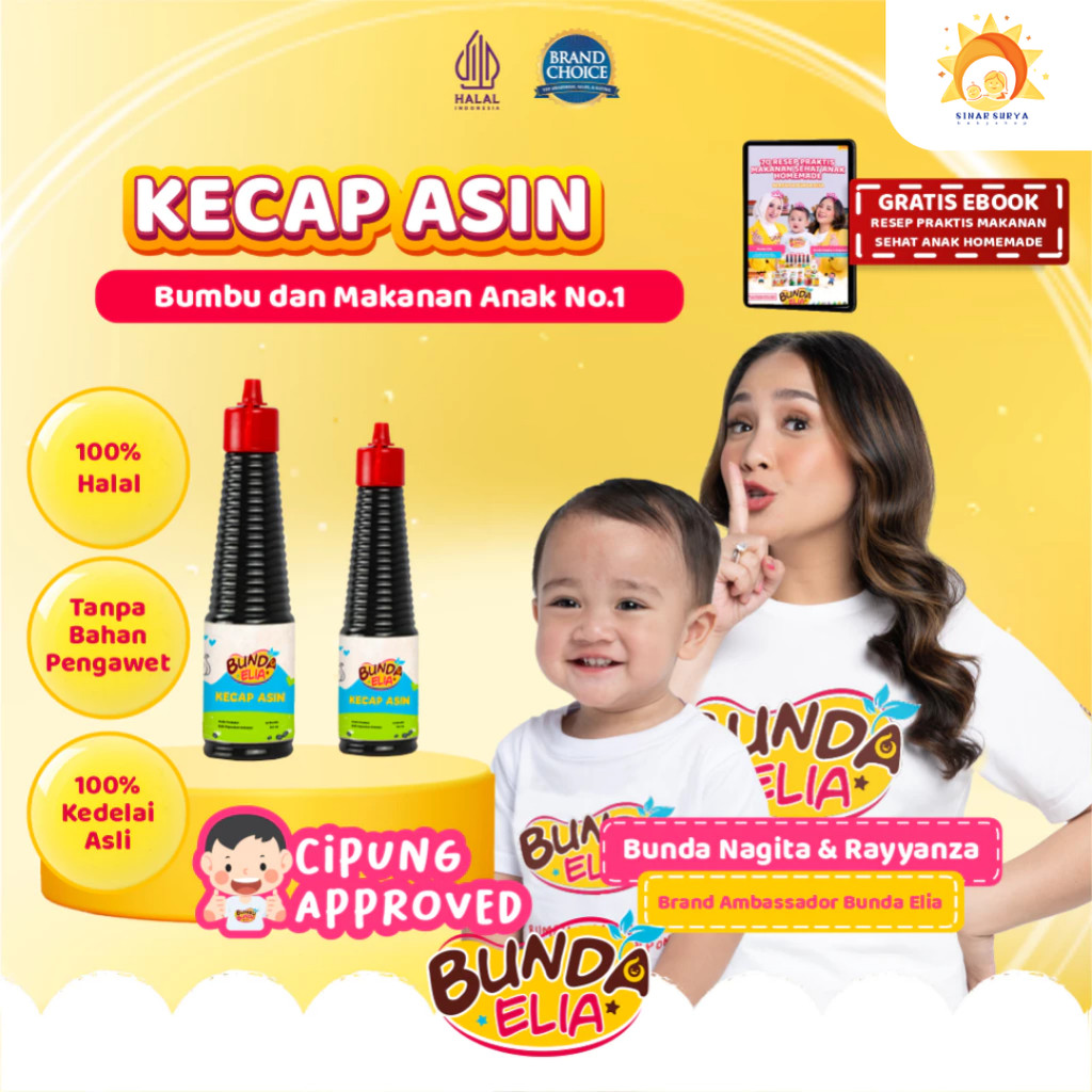 

Kecap Sehat Organik/ Kecap Asin Organik BUMBU BUNDA BY ELIA/ Kecap MPASI/ SAOS TIRAM