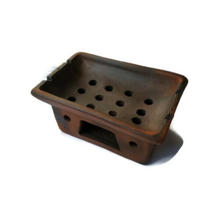 Tungku sate / tempat bakar sate / panggangan sate gerabah tanah liat