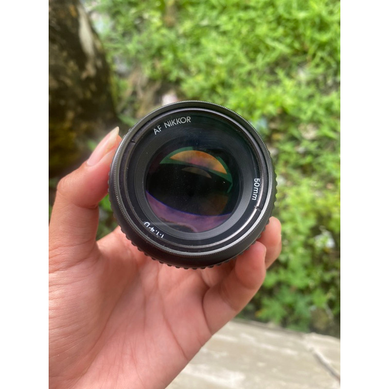 lensa fix nikon 50mm f 1.4 AFD MULUS  Co