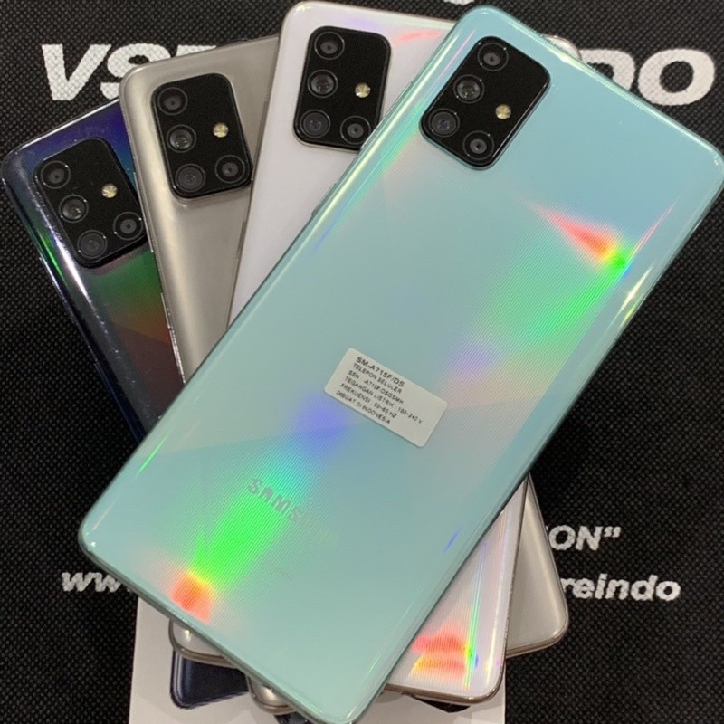 Samsung A71 8/128 GB Ex Resmi Sein Indonesia Second Bekas Seken Ori Ex Pemakaian Good Condition