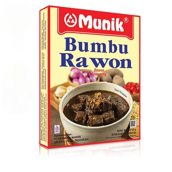 

Bumbu Rawon Munik - 125 gr / Rawon Bumbu