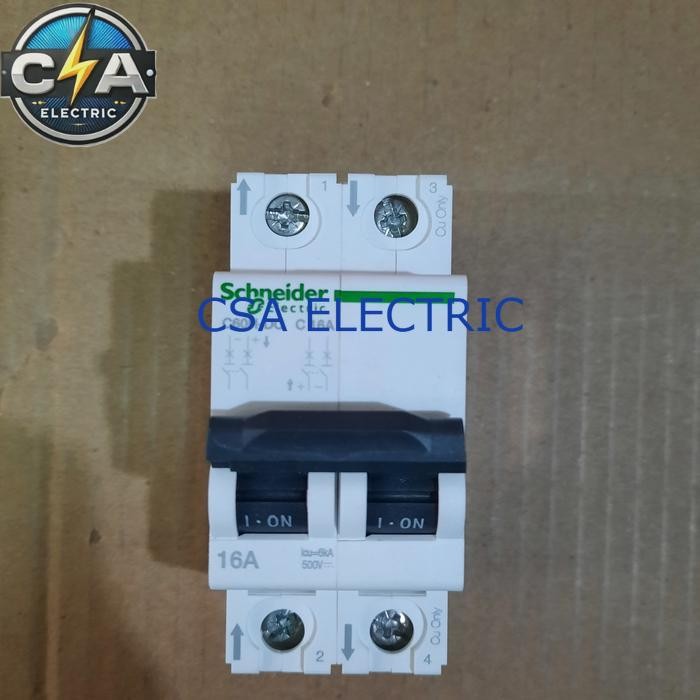 MCB C60H-DC 2P 16A SCHNEIDER
