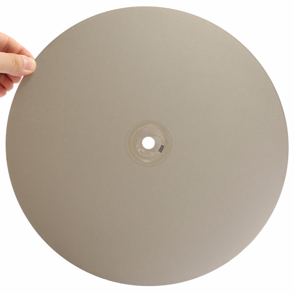 

12" inch 300mm Grit 46-2000 Diamond Grinding Disc Abrasive Wheels Coated Flat Lap Disk Jewelry Tools for Stone Gemstone Glass