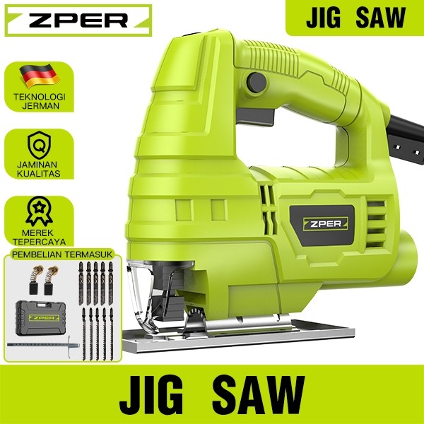 ZPER Mesin Gergaji Kayu Jig Saw Machine Orion Pemotong Kayu Triplek Jig Saw ZP045