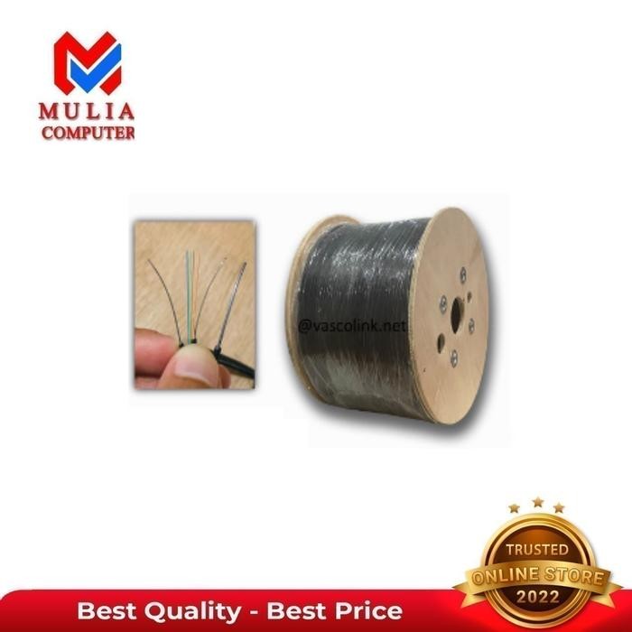 KABEL FIBER OPTIC 4 CORE 3 SELING 1000M