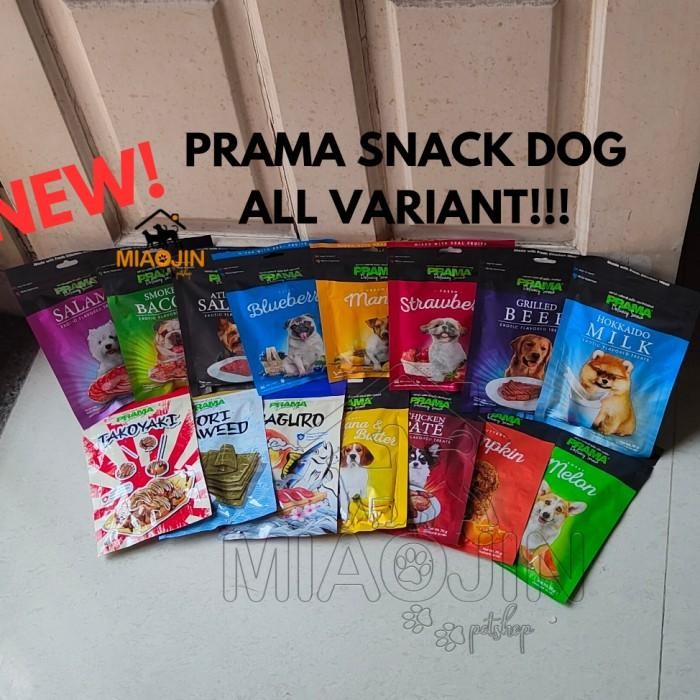 

Snack Anjing PRAMA Dog 70gr Jajanan Cemilan Makanan Anak Puppy Jerhigh - CHICKEN PATE