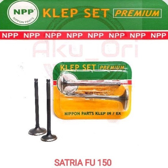 KLEP SET SATRIA FU 150 NPP payung klep satria fu karbu