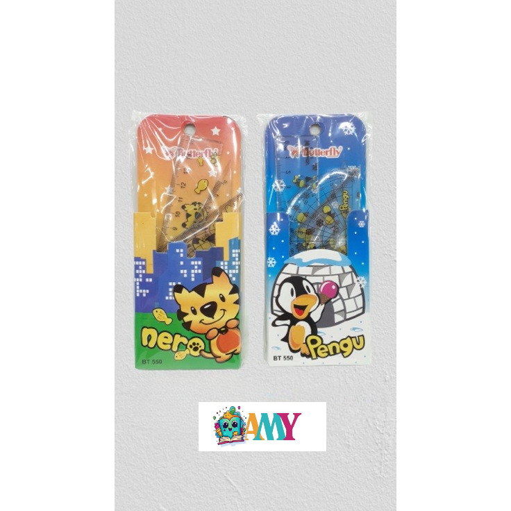 

BUTTERFLY PENGGARIS SET BT-550 DARI AMY STASIONARY