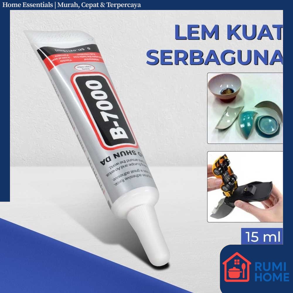 

BAO SHUN DA Lem Kuat Serbaguna Power Glue Strong Adhesive 15ml - B-7000