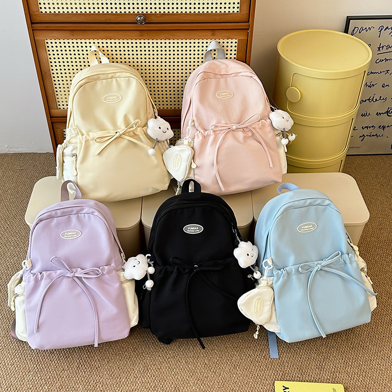 Tas Ransel Korean Style Sekolah Tas Sekolah Kecil Wanita Korea Tas Aesthetic Korean Style Sekolah