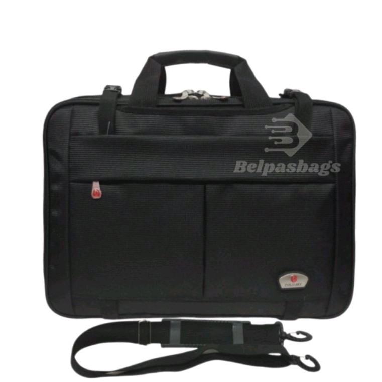 Tas kantor pria /selempang laptop tas kerja multifungsi 3in polo Ace 9056