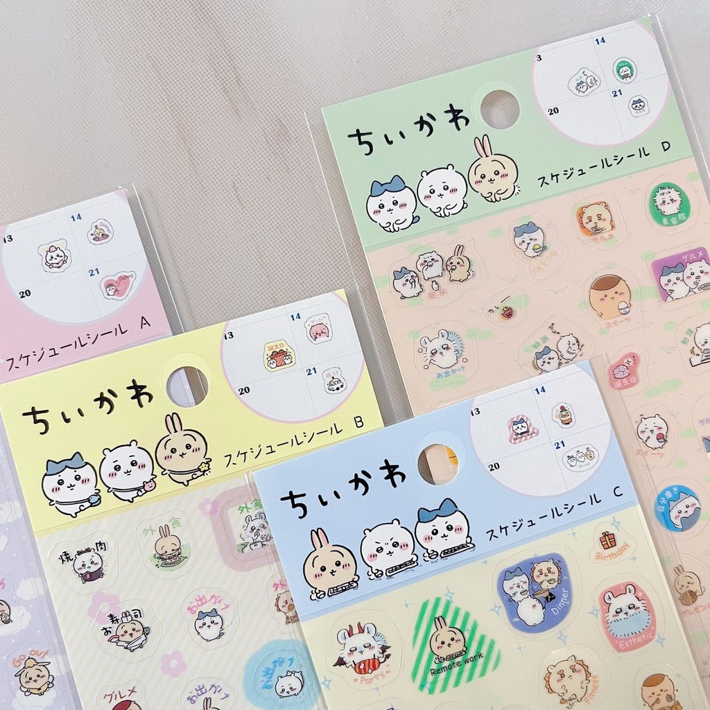 

Chiikawa Usagi Hachiware Small Scrapbook Stickers DIY- Stiker Chiikawa Lucu | Sticker Scrapbook PVC
