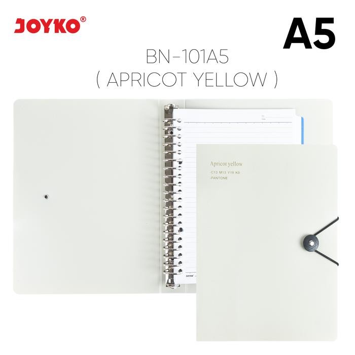 

【YANA-M】FLASH SALE!!! Binder Note Joyko BN-101 - A5ApricotYellow