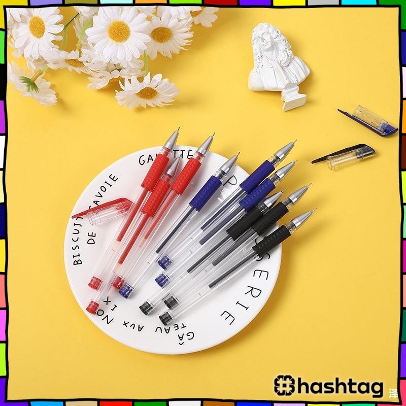 

#️⃣ HL0008 Paket Hemat Alat Tulis 100 PCS Pulpen Gel Ink 0.5mm Standart Murah Y1996