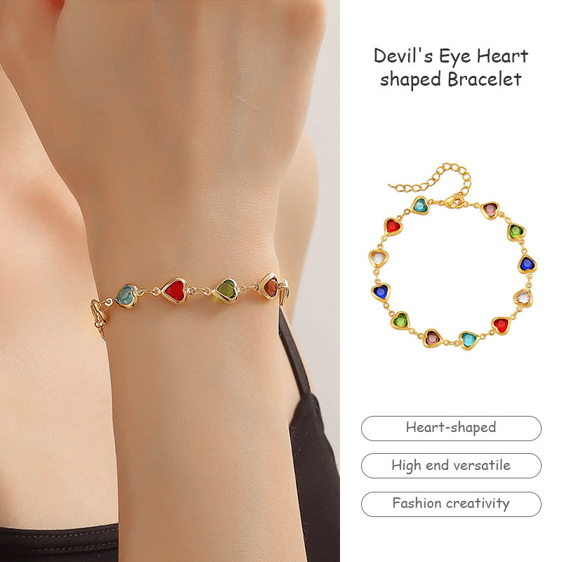 Gelang Fashionable Kreatif Wanita Mata Setan Gelang Serbaguna Gelang